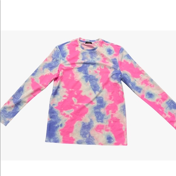 Neon Tie Dye long sleeve - Picture 2 of 3